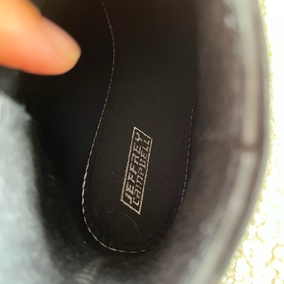 NWOT Jeffrey Campbell Cloudy Chelsea
Platform Lug Sole Rain Boots Black - Picture 7 of 7